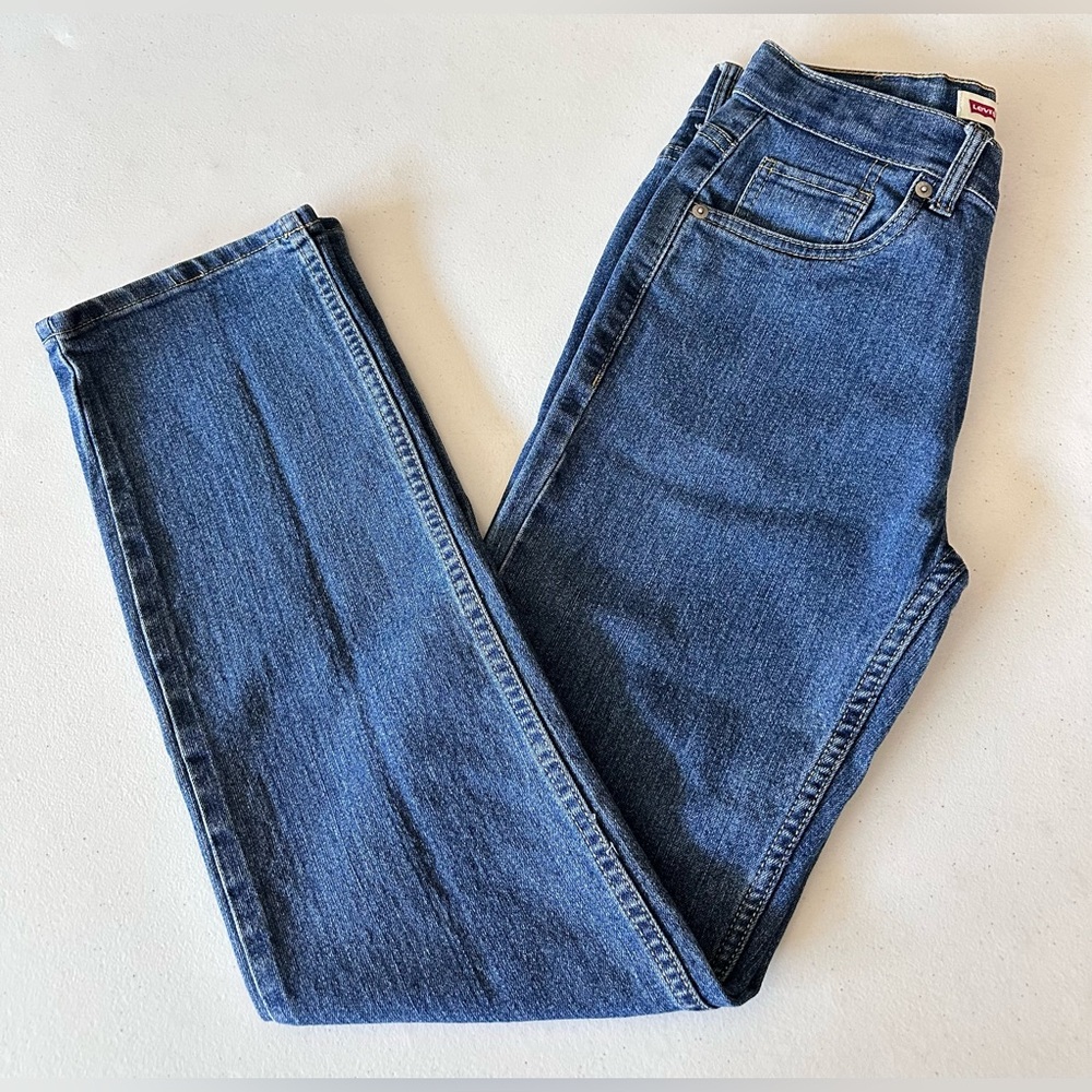Levi’s Classic Big boys Blue Denim Jeans size 14 W27 L 29 - Picture 1 of 12